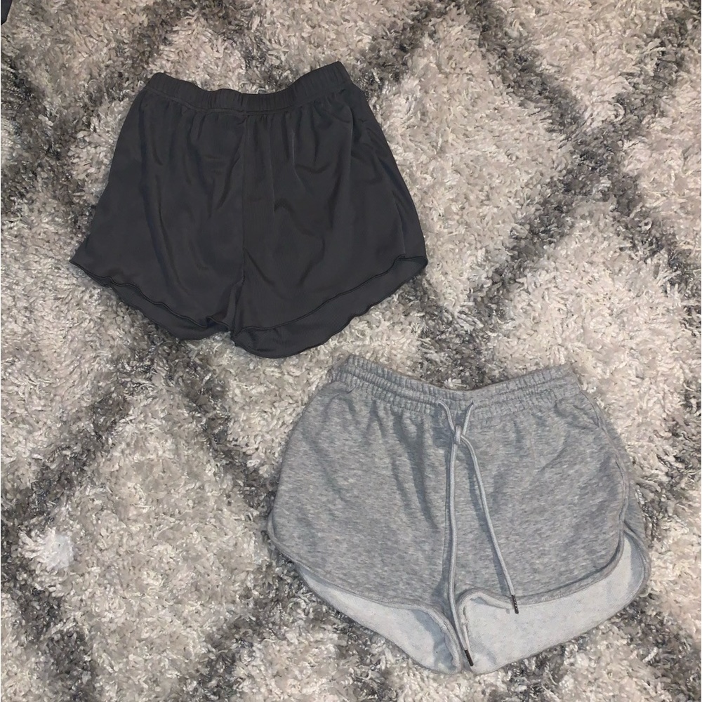 Gray Shein pj shorts